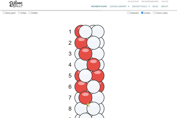 Design balloon columns in minutes!