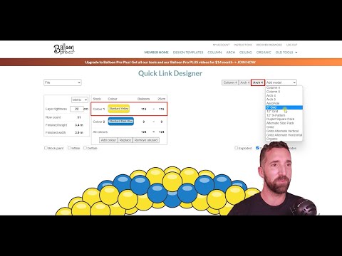 Help using www.balloonpro.co?