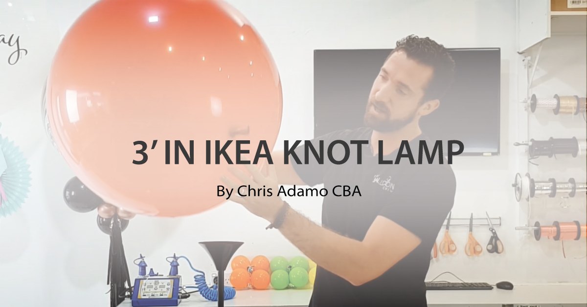 3ft Support using Ikea Knot Lamp