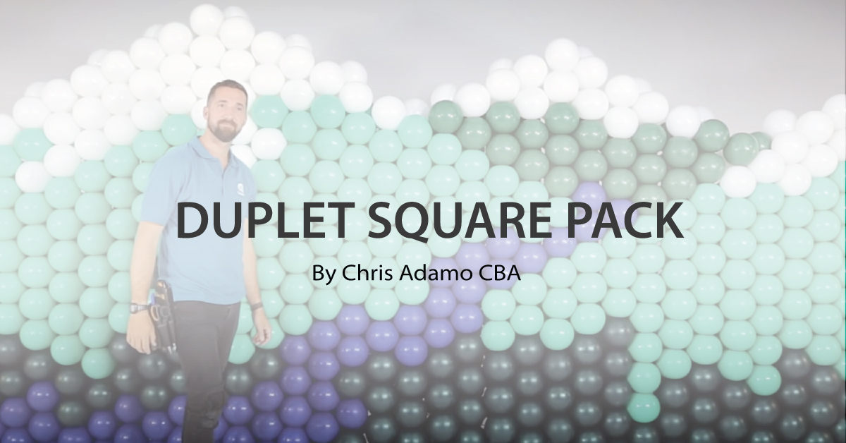 Duplet Square Pack method