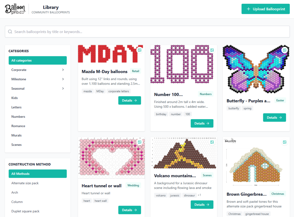The original BalloonPro visual design library
