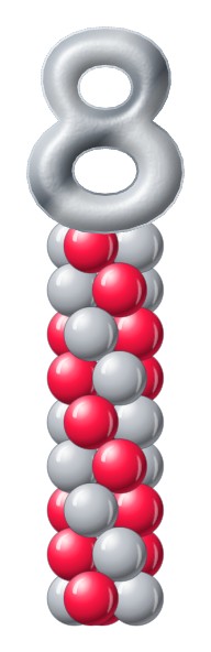 Number 8 Column