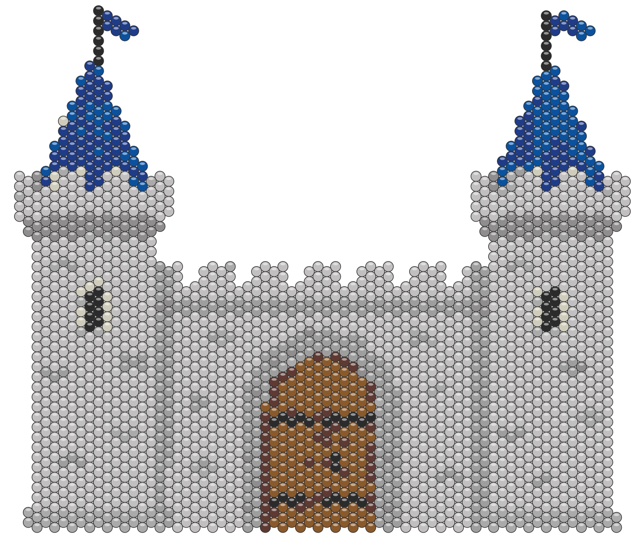 Finished installation: Castle Duplet Design - Large