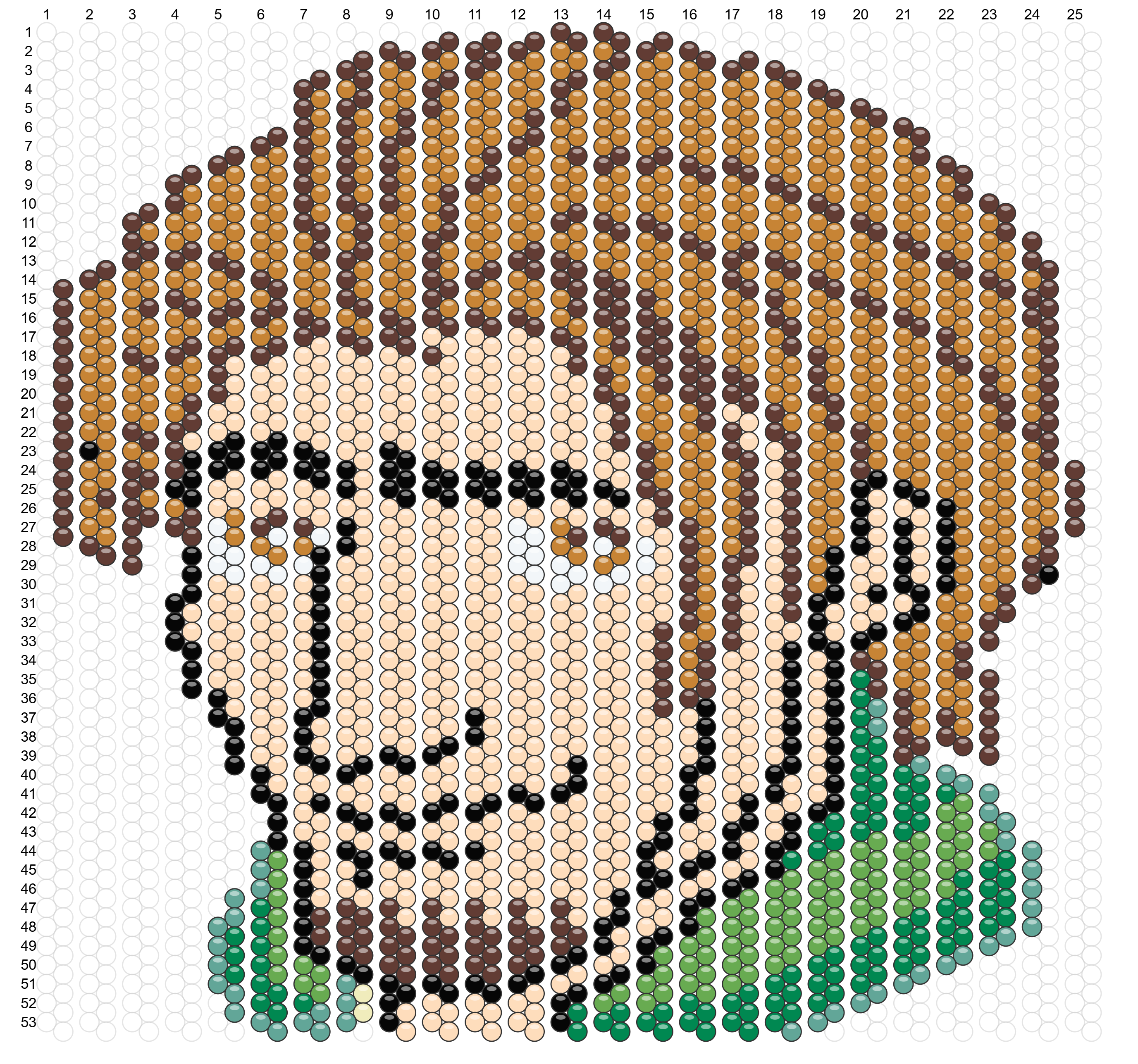 Finished installation: Principe Rapunzel Eugene Fitzherbert